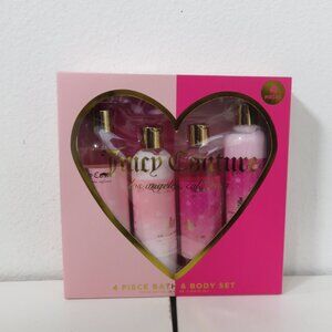 (#123) Juicy Couture 4 piece Bath and Body Set